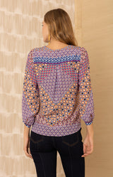 Saoirse Silk Top_color_Blue