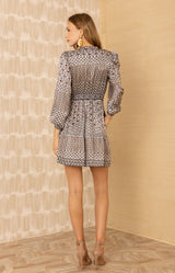 Hunter Charmeuse Dress_color_Black