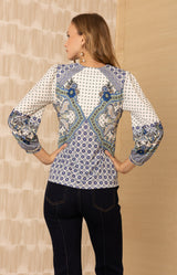 Anais Jersey Top_color_Blue