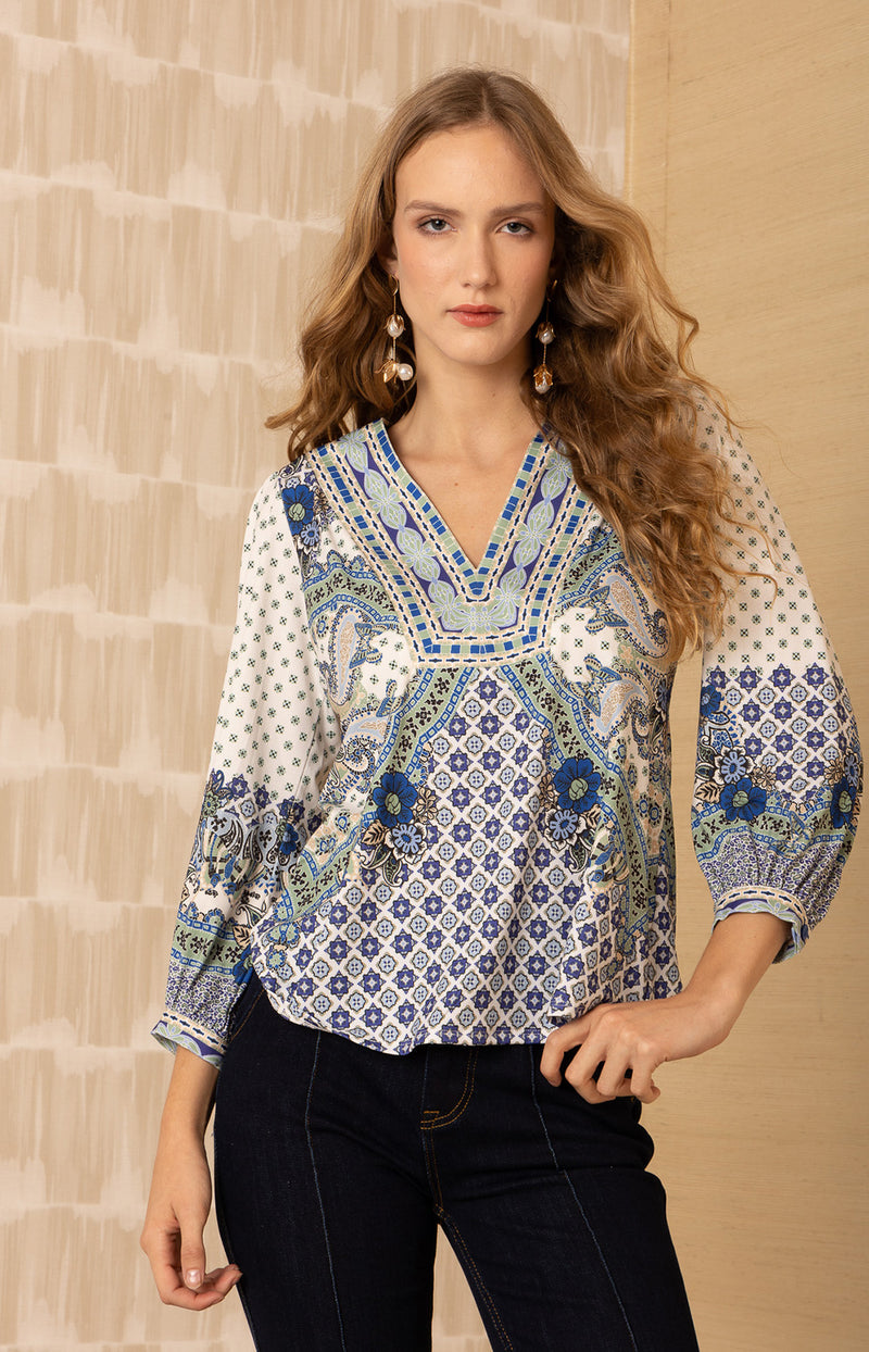 Anais Jersey Top_color_Blue