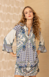 Teresa Jersey Dress_color_Blue