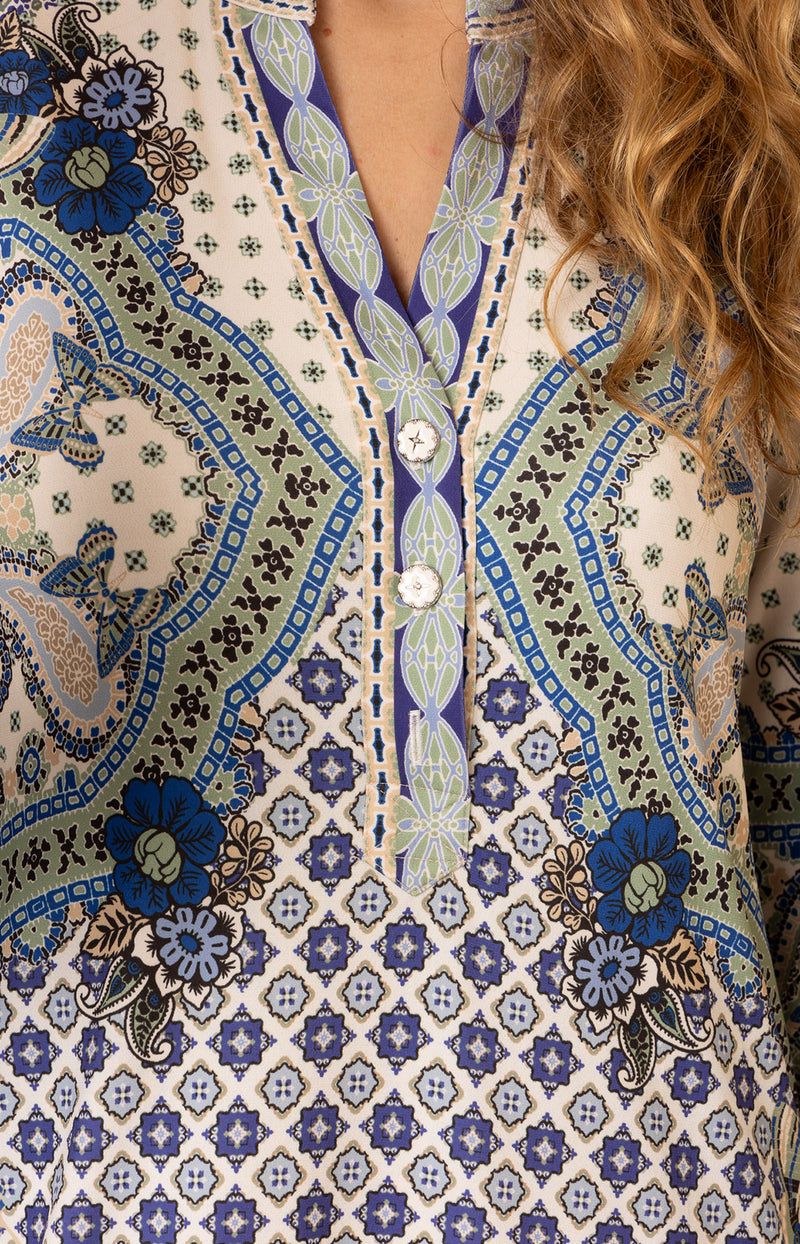 Teresa Jersey Dress_color_Blue