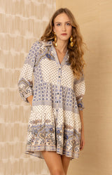 Zora Linen Dress_color_Blue