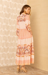 Zora Linen Maxi Dress_color_pink