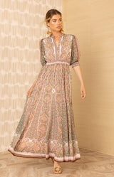 Ellison Maxi Dress, color-Pink