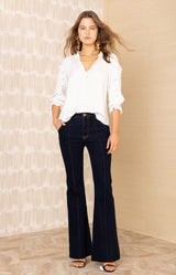 Giovanna Charmeuse Top