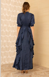 Clare Maxi Dress, color-Navy