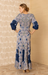 Belen Satin Maxi Dress