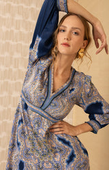 Belen Satin Maxi Dress