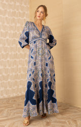Belen Satin Maxi Dress