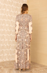 Belen Satin Maxi Dress