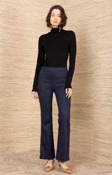 Alexia Suede Studs Pant