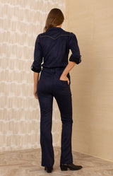 Ocean Suede Pant, color-NAvy