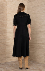 Kaisley Suede Dress