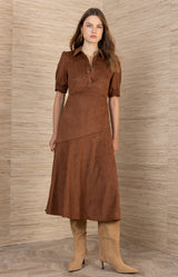 Kaisley Suede Dress