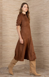 Kaisley Suede Dress