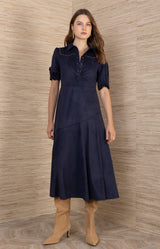 Kaisley Suede Dress