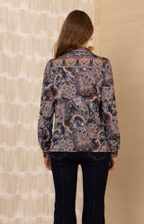 Brynleigh Jersey Top, color-Black