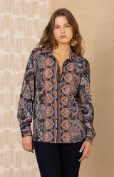 Brynleigh Jersey Top, color-Black
