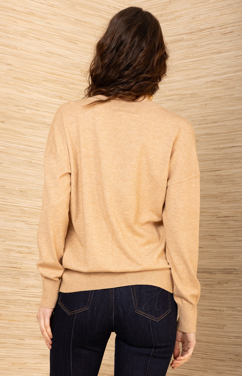Stormi Silk Top, color-Pink