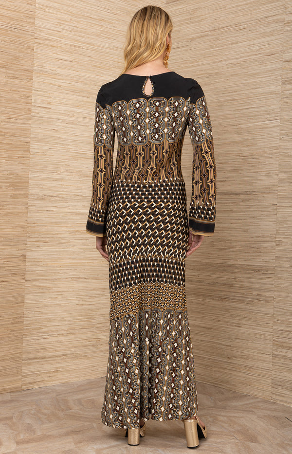 Ellen Dress, color-Black
