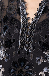 Julissa Velvet Burnout Top