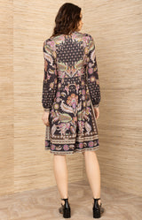 Kimora Jersey Dress, color-Black