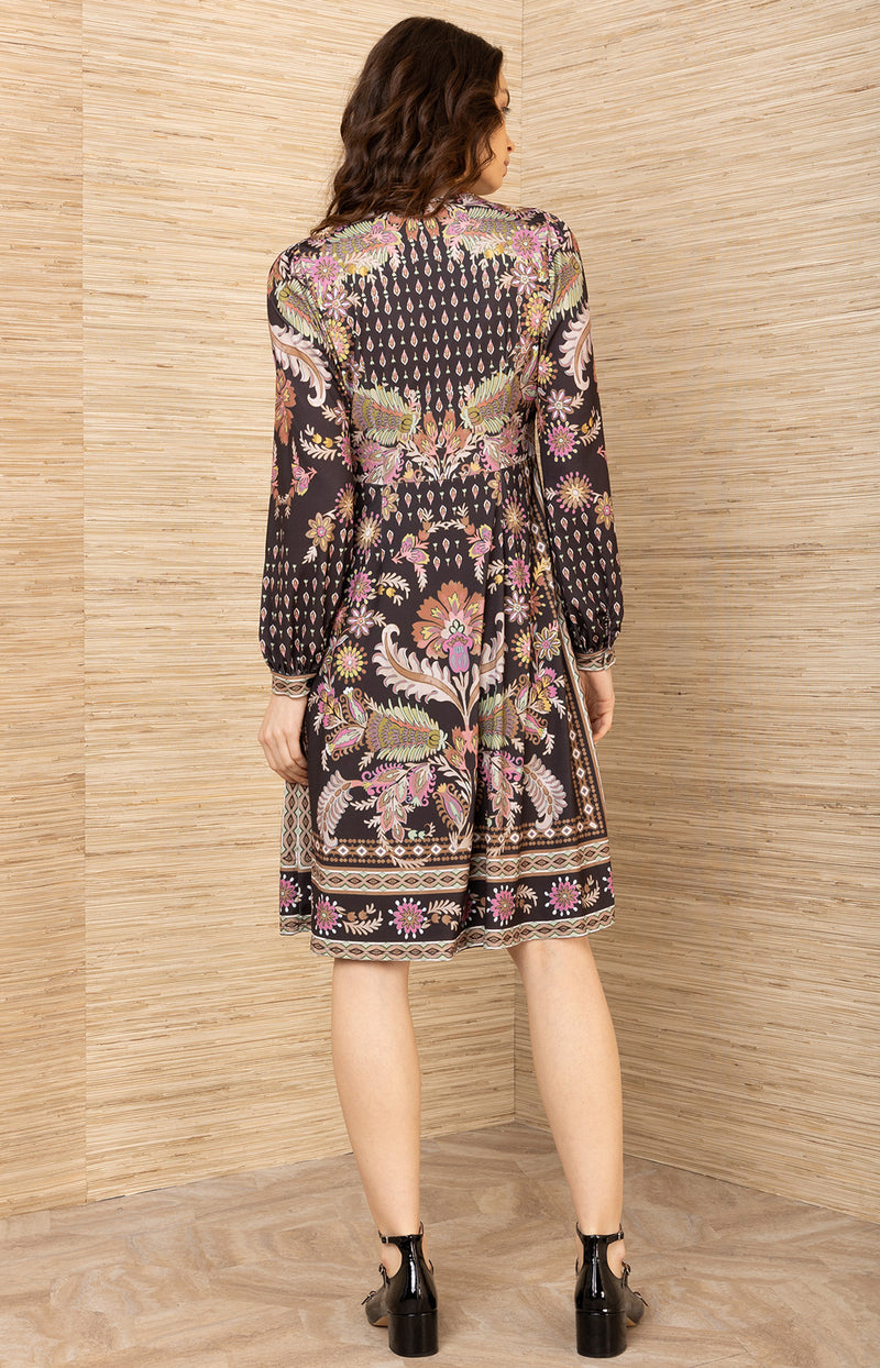 Kimora Jersey Dress, color-Black