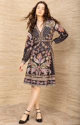 Kimora Jersey Dress, color-Black
