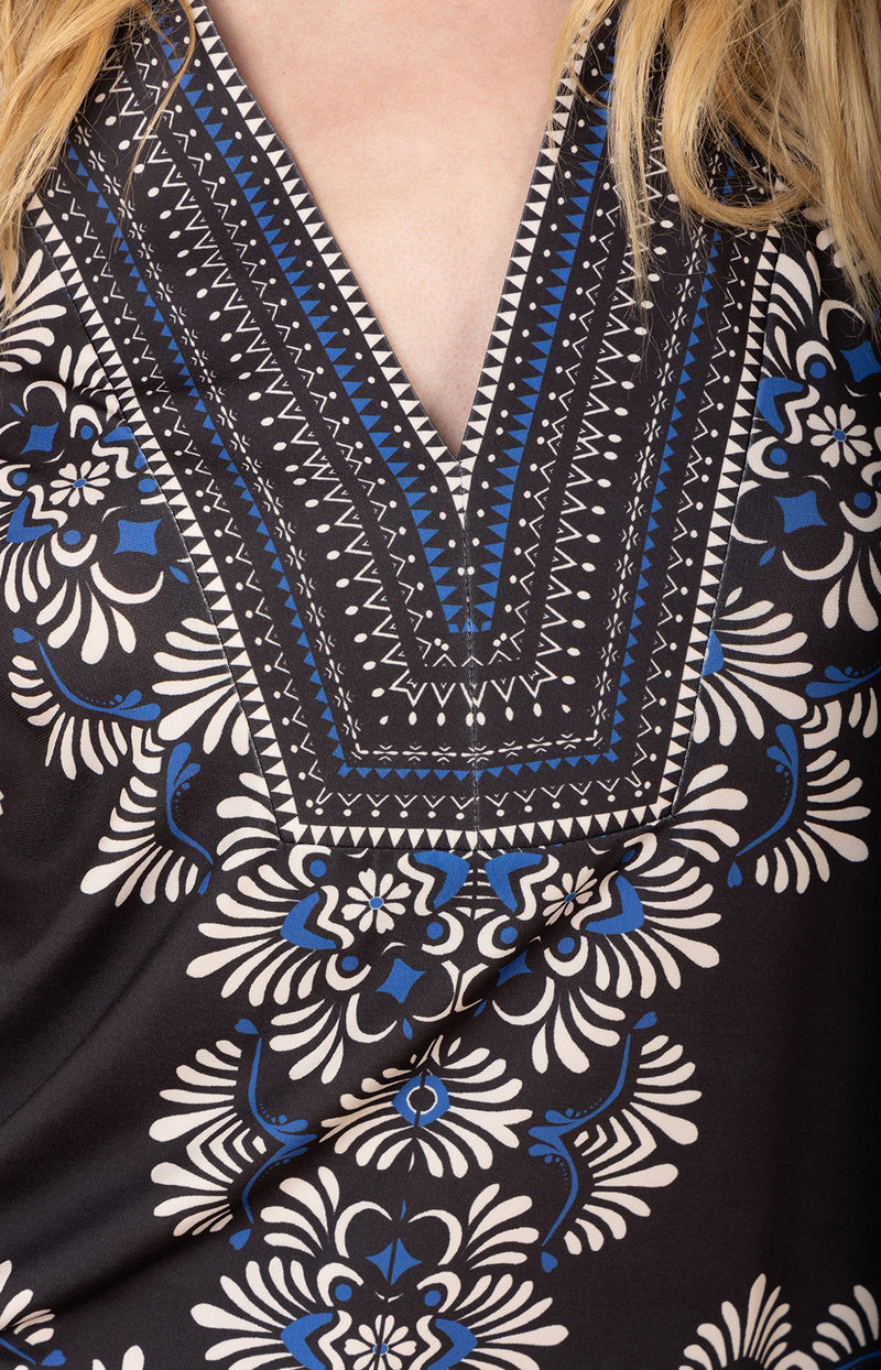 Addisyn Jersey Top, color-Black