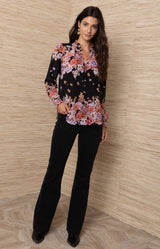 Marlowe Silk Top, color_black