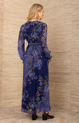 Paityn Chiffon Maxi Dress, color_Navy