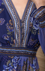 Paityn Chiffon Maxi Dress, color_Navy