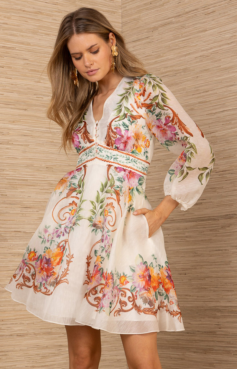 Frida Organza Dress Ivory / M Frida Organza Dress Ivory / M