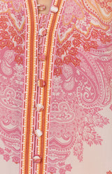 Aniya Silk Top, color-Pink