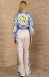 Mauve Silk Pant, color-Blue