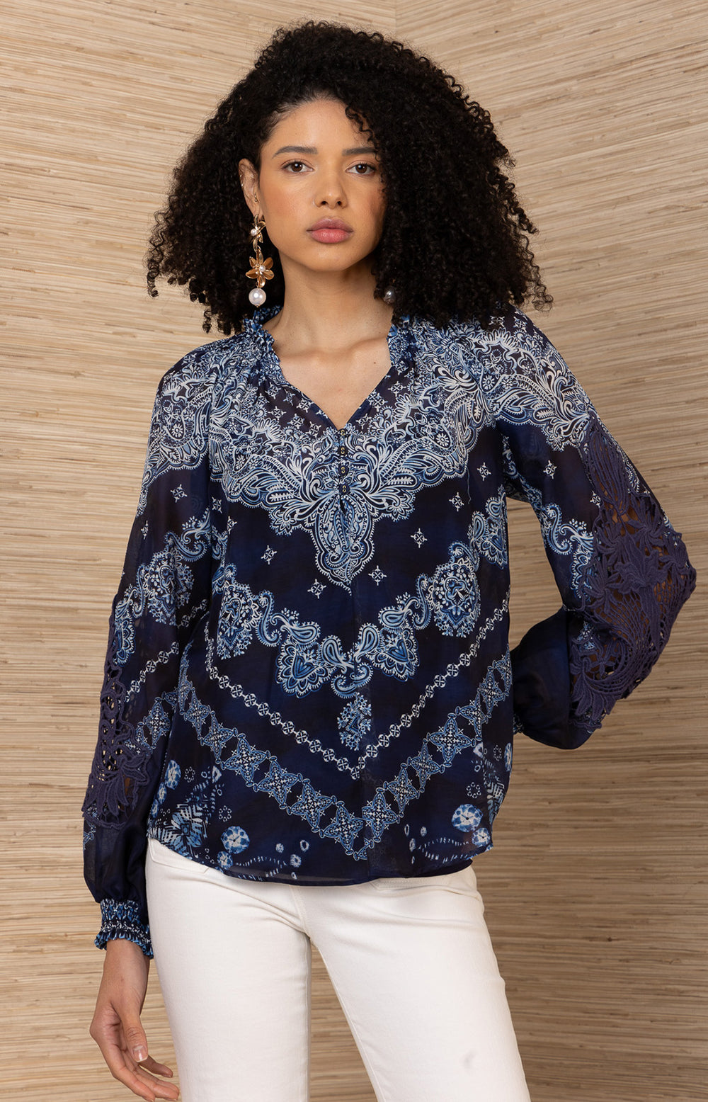Elouise Silk Coton Top