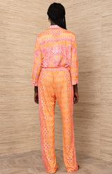 Odessa Jersey Pant, color-Orange