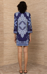 Zella Jersey Dress, color-Navy