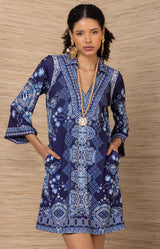 Zella Jersey Dress, color-Navy