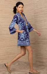 Zella Jersey Dress, color-Navy