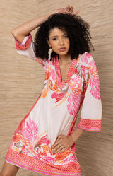 Wrenlee Jersey Dress, color-Pink