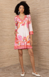 Wrenlee Jersey Dress, color-Pink