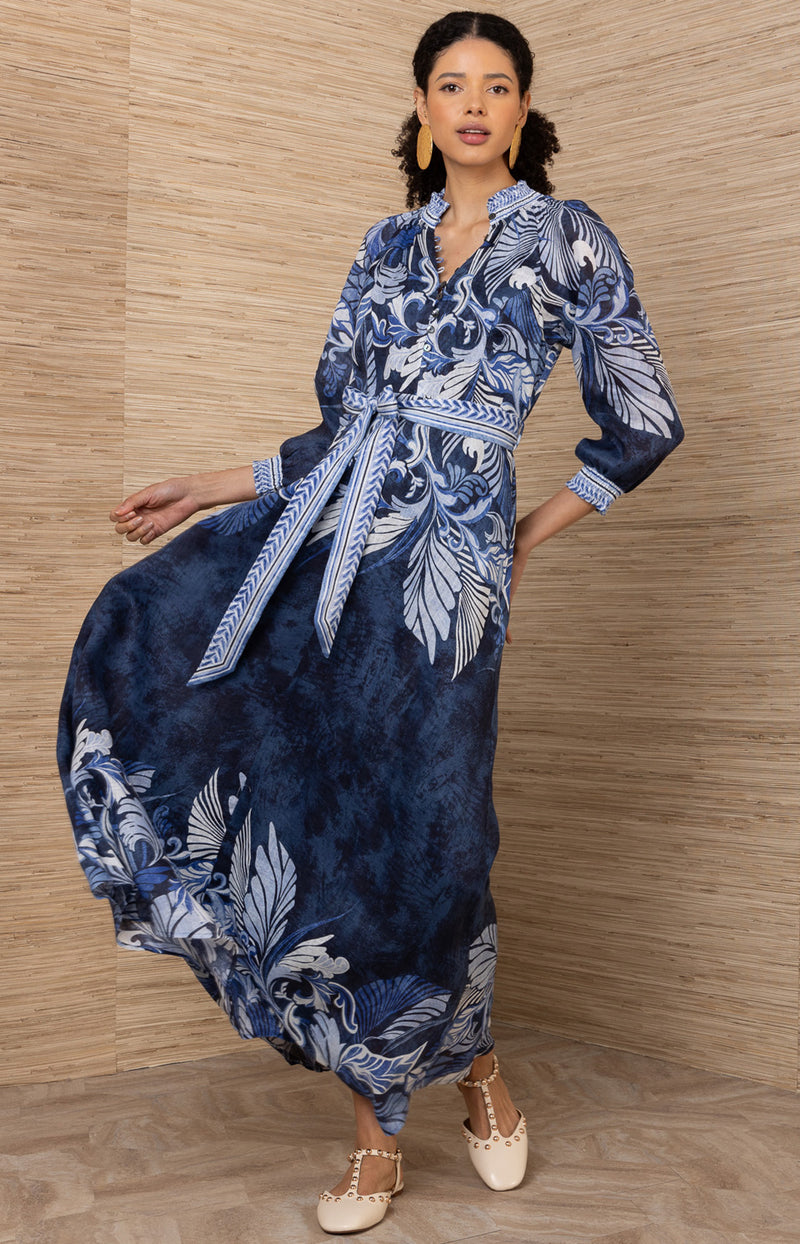 Belize Linen Maxi Dress Belize Linen Maxi Dress