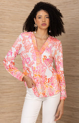 Saanvi Jersey Top, color-Pink