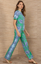 Oona Jersey Pant, color-Green 