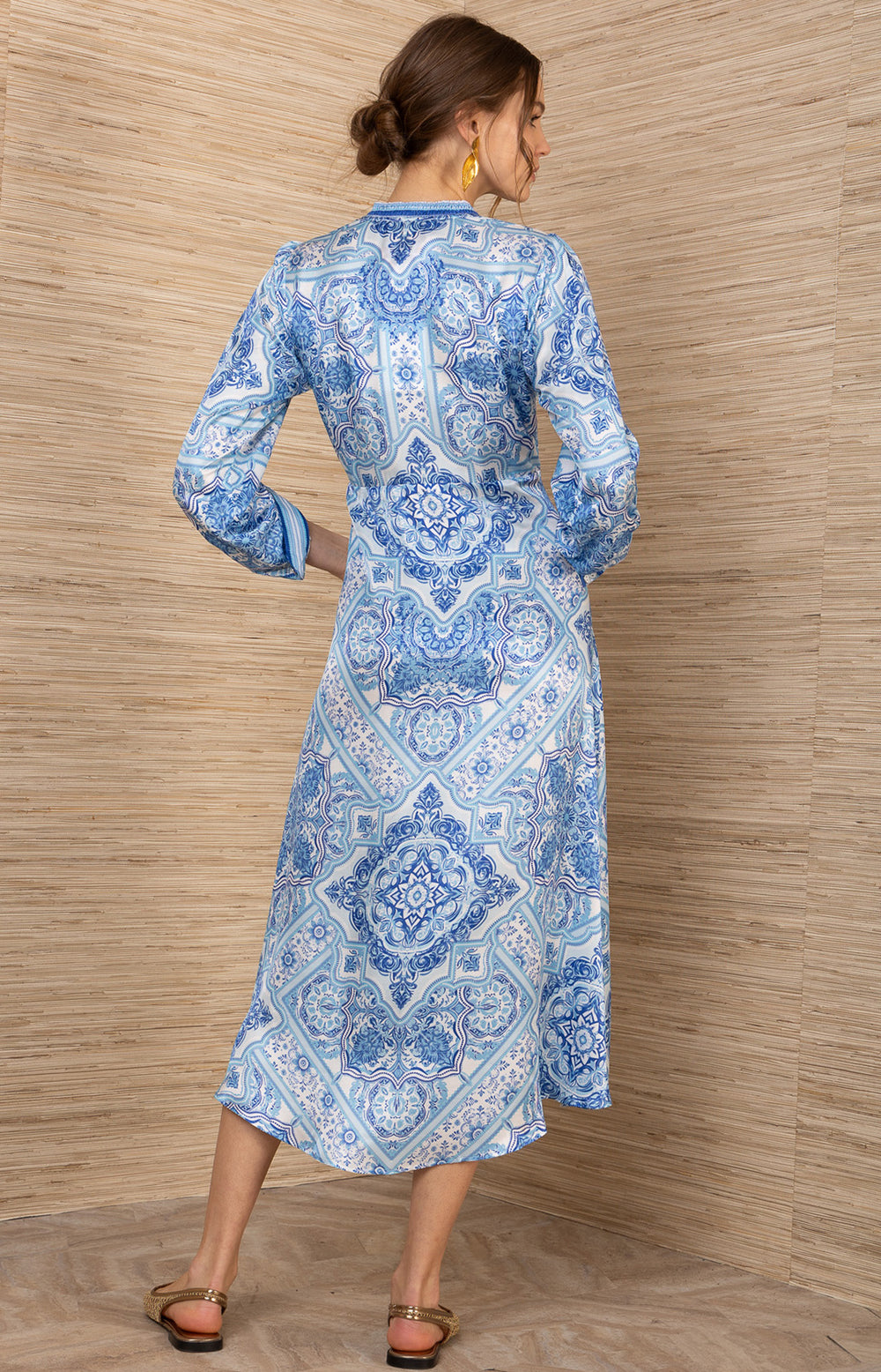 blue dress for baby girl Haley Maxi Dress Mid | Blue | Womens
