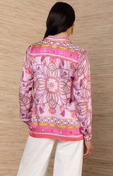 Enya Silk Charmeuse Top