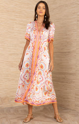 Maverick Midi Dress, color_Ivory