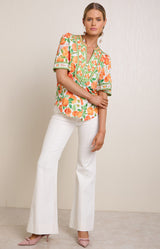 Perry Jersey Top, color_orange